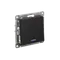Выключатель 2-кл. СП AtlasDesign 10А IP20 (сх. 5а) 10AX с подсветкой механизм карбон SE ATN001053