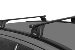 Багажник на крышу LUX с дугами 1,1м прямоугольными в пластике для Nissan X-Trail III 2013- без рейлингов(арт.846080+843119+842488)