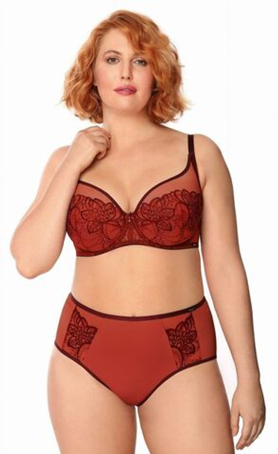 Бюстгальтер с мягкой чашкой Livia (Размер: 80E) (Цвет: красный)