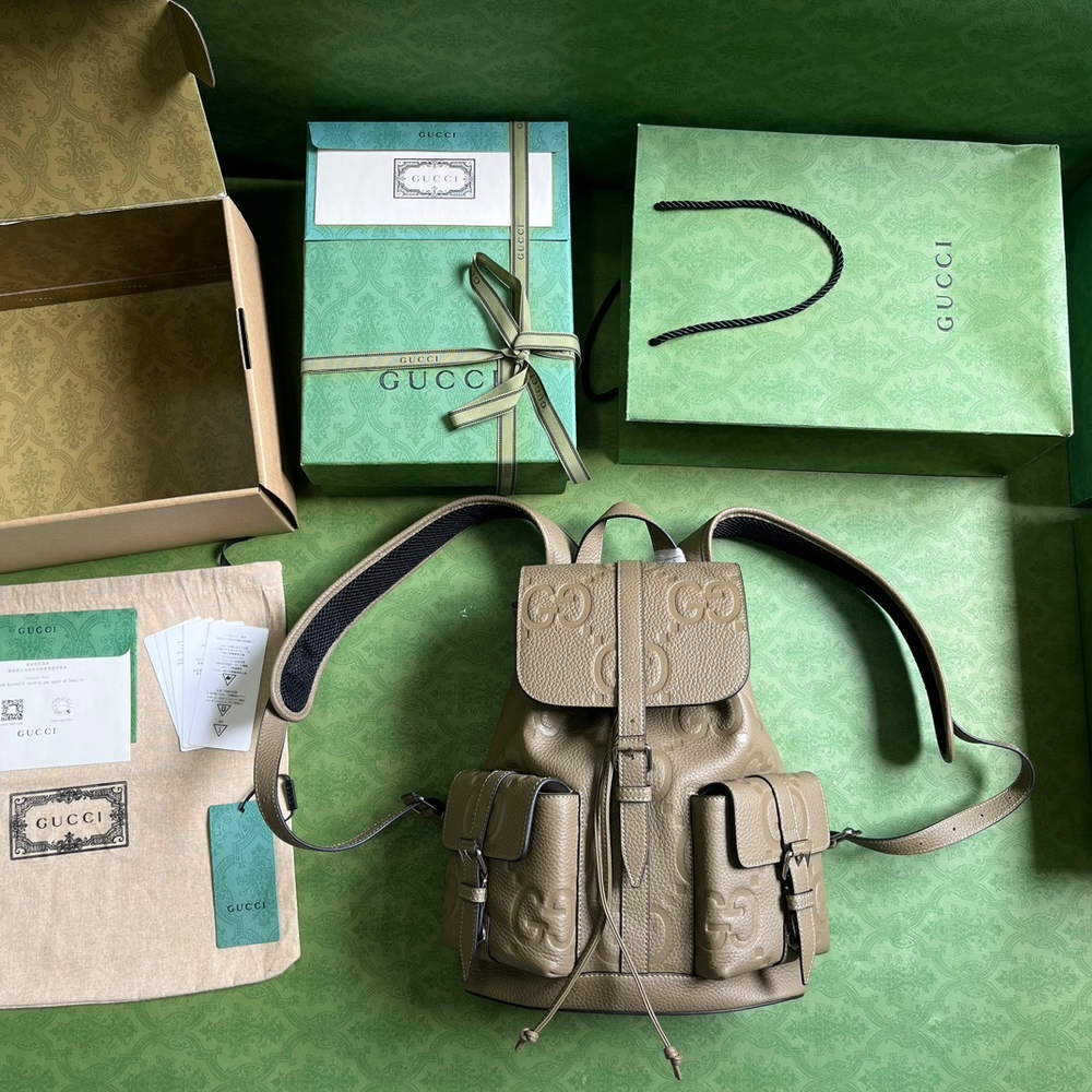 Gucci Jumbo GG Small Backpack