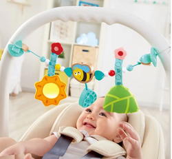 Детская игрушка "Цепочка для колясок со шмелем"