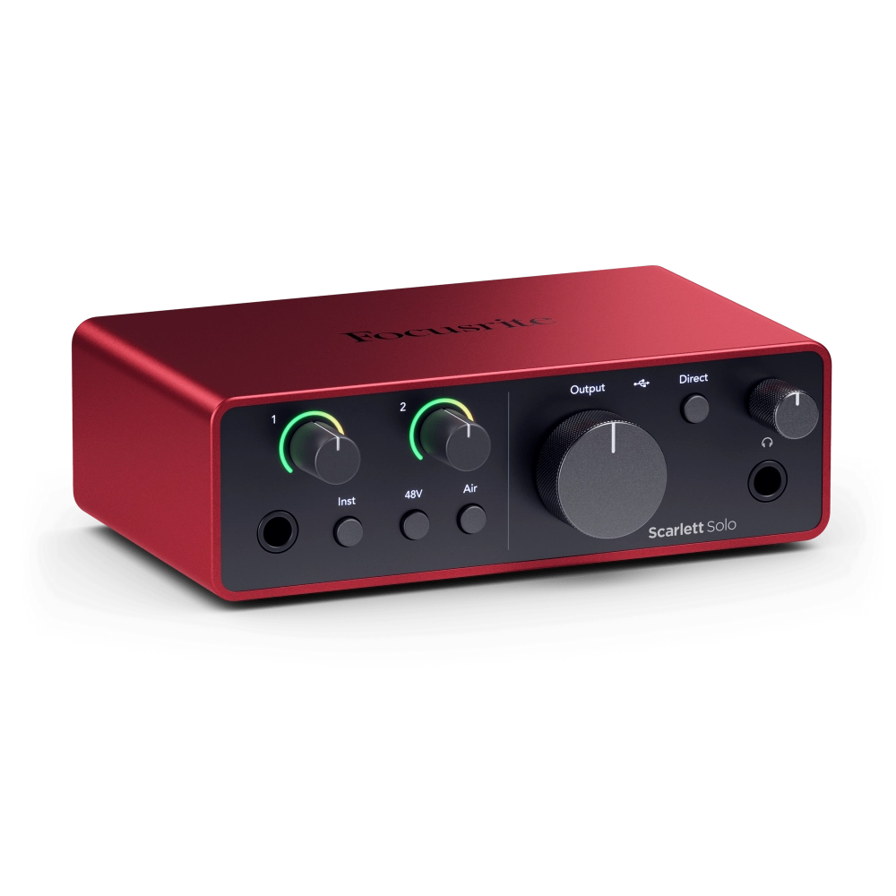 Focusrite Scarlett Solo 4th Gen