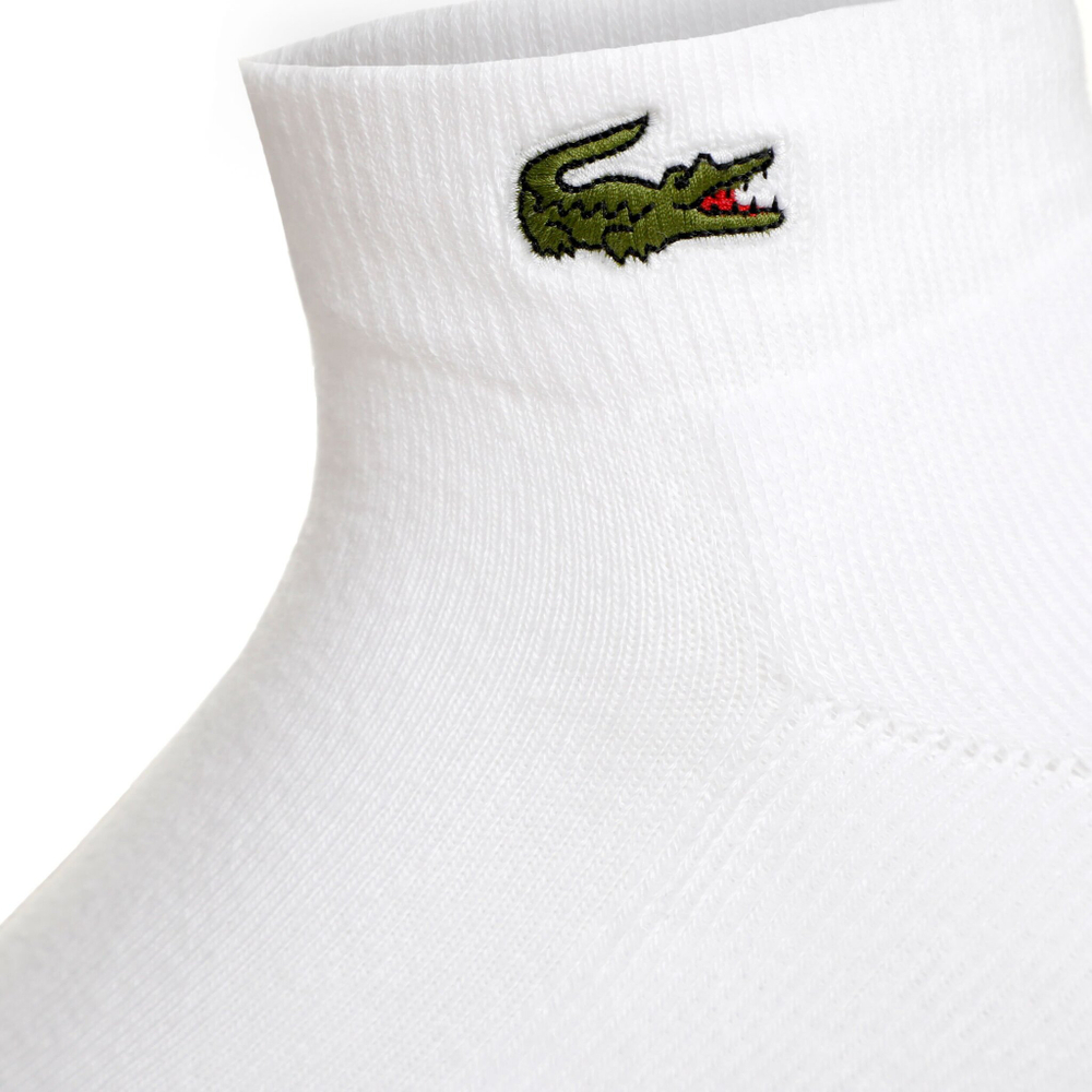 Lacoste Tennis Socks - White, Grey