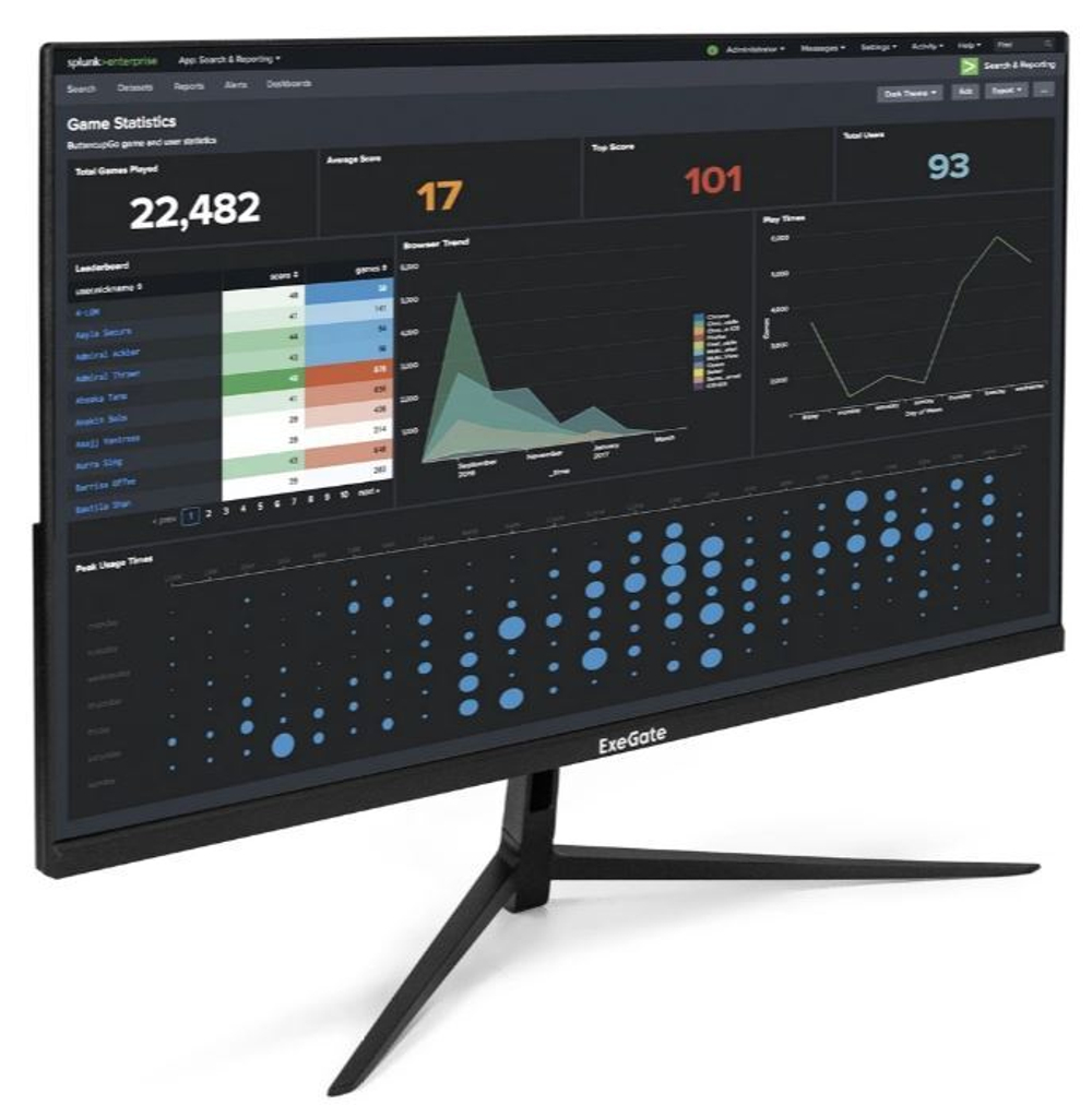 Монитор 27" Exegate SuperView EH2707A