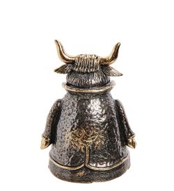 AM-2684 Колокольчик «Бык ковбой» (латунь)