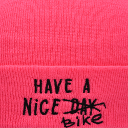 Шапка HAVE A NICE BIKE, розовый