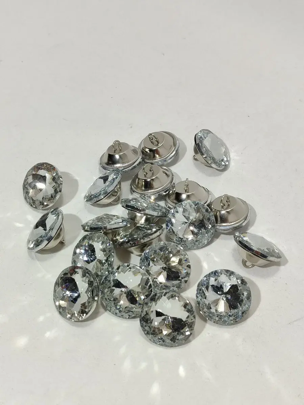 Стразы 30 мм пришивные для каретной стяжки