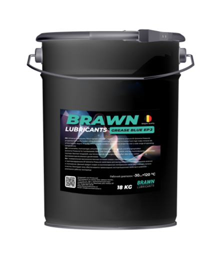 Смазка Brawn Grease Blue EP2 евроведро 18,0 кг