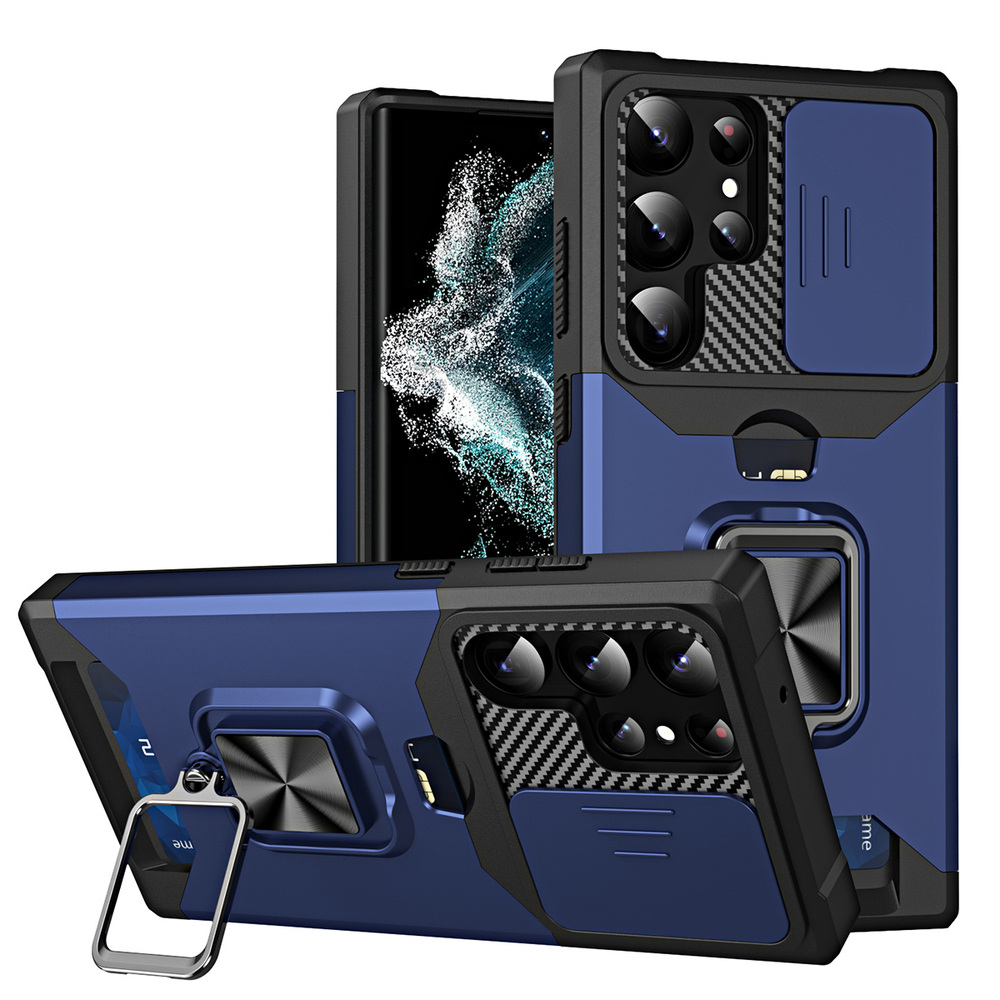 Противоударный чехол Сard Reader Case для Samsung Galaxy S23 Ultra