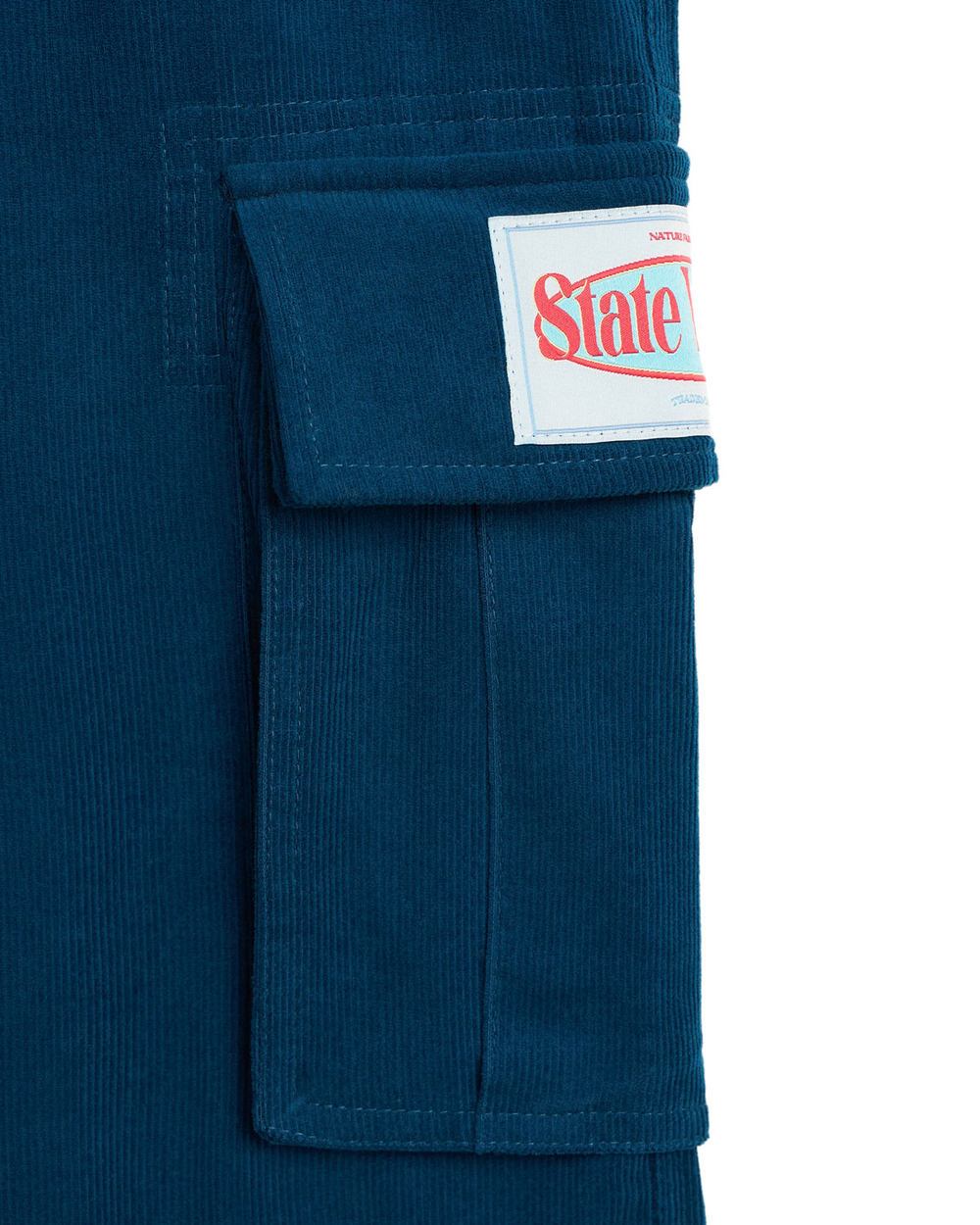 Вельветовые карго брюки