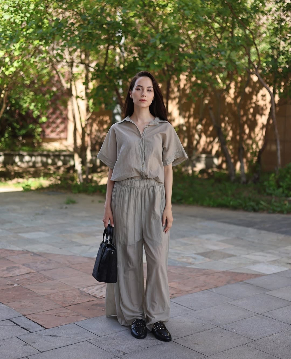 брюки с подкладом в виде шорт