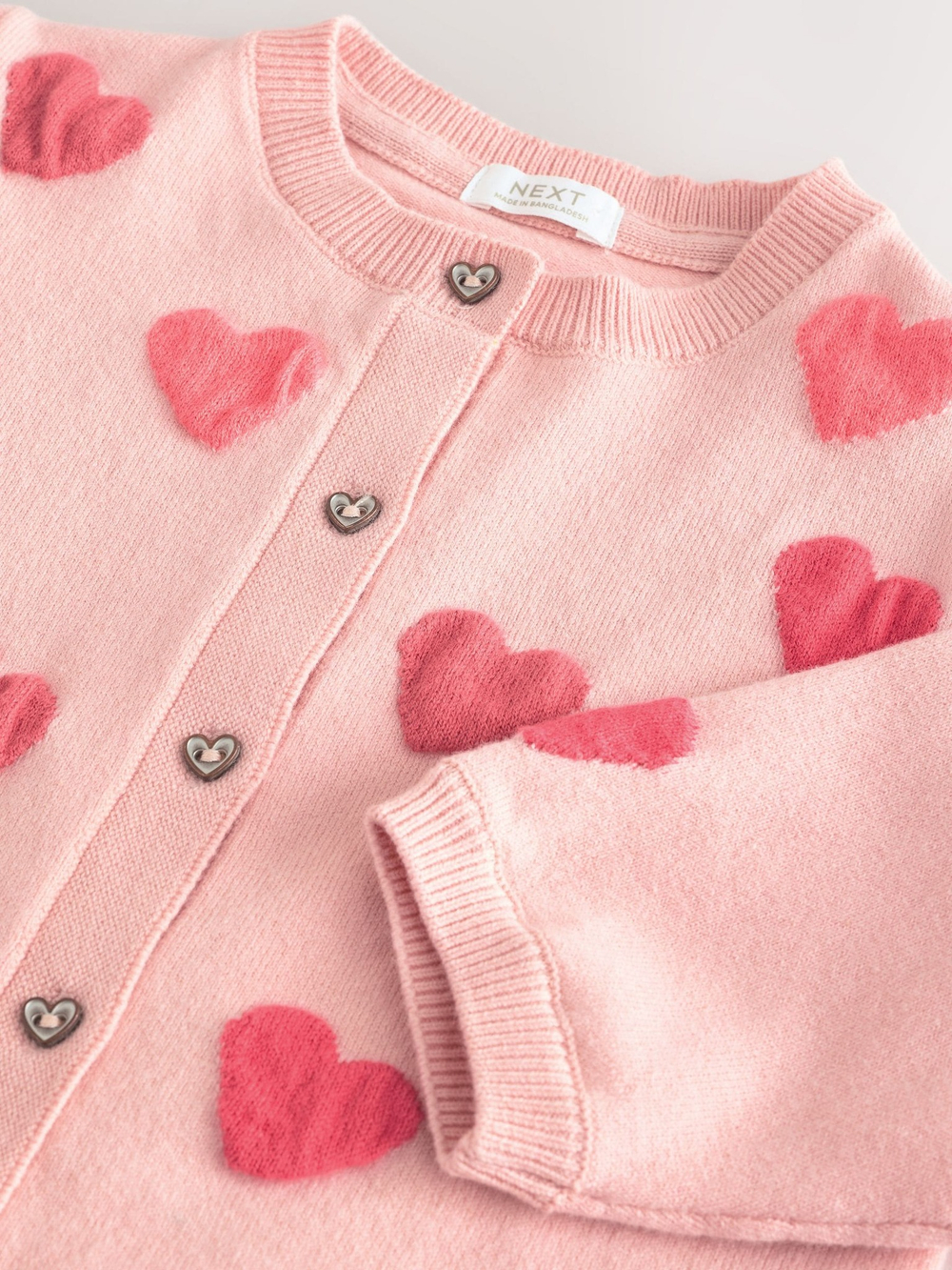 Кардиган для девочки Next E25-142, Розовый