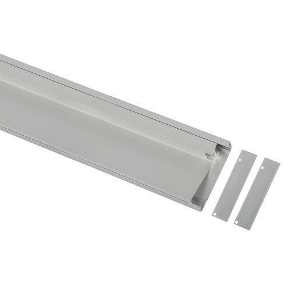 Комплект с накладным анодированным профилем 8018 80х18мм 2м Эра Б0062819