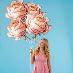 Фигура 31" Роза объемная розовая ВЗ