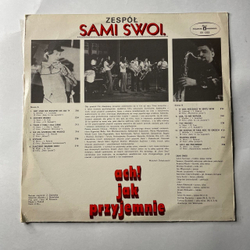 Винтажная виниловая пластинка LP Sami Swoi Все Свои, Ach Jak Przyjemnie (Польша 1976)