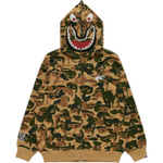 A Bathing Ape X Kidsuper Camo Shark Full Zip Худи хаки