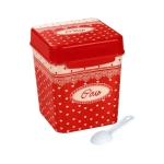 Емкость с ложкой 1,2 л., Уют, Соль