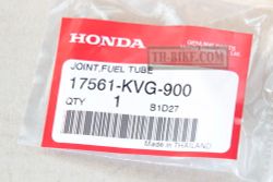 17561-KVG-900. JOINT, FUEL TUBE. Join tube 6mm to 8 mm