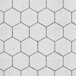 Тротуарная плитка СОТЫ - Стоунмикс Белый