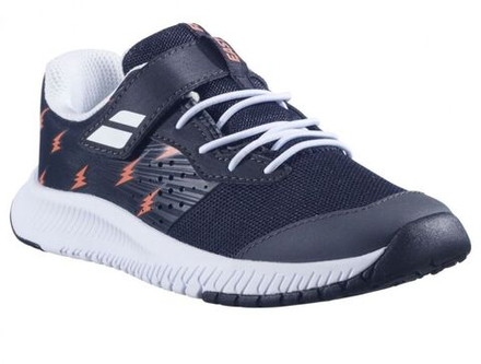 Детские теннисные кроссовки Babolat Pulsion All Court Kid - black/white