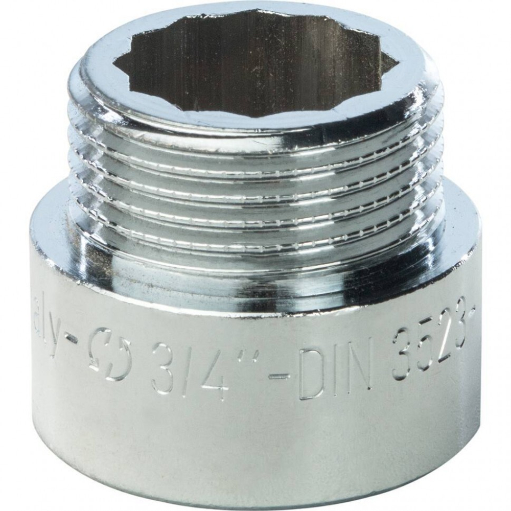 Удлинитель хромированный ВН 3/4"х15 Stout