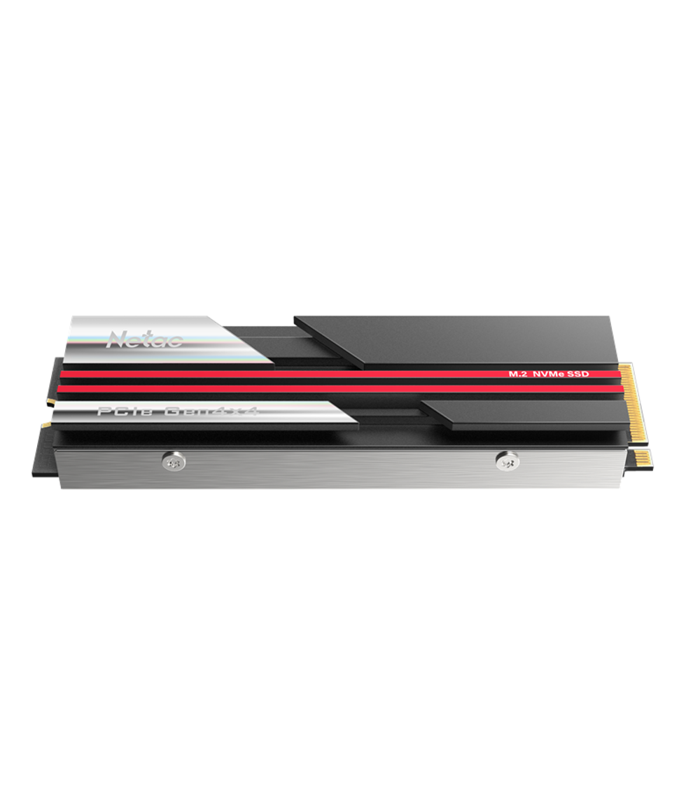 Ssd накопитель Netac SSD NV7000 2TB PCIe 4 x4 M.2 2280 NVMe 3D NAND, R/W up to 7200/6800MB/s, IOPS(R4K) 620K/900K, TBW 1280TB, with heat sink, 5y wty