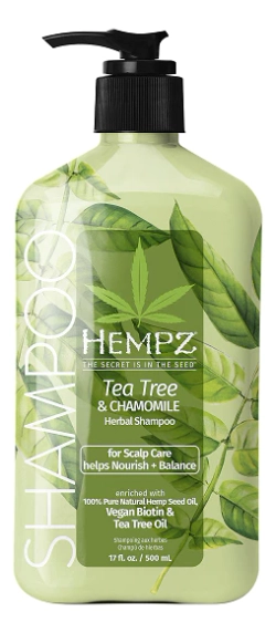 Hempz Шампунь Hempz Здоровые волосы Чайное дерево и Ромашка-Tea Tree & Chamomile Herbal Shampoo