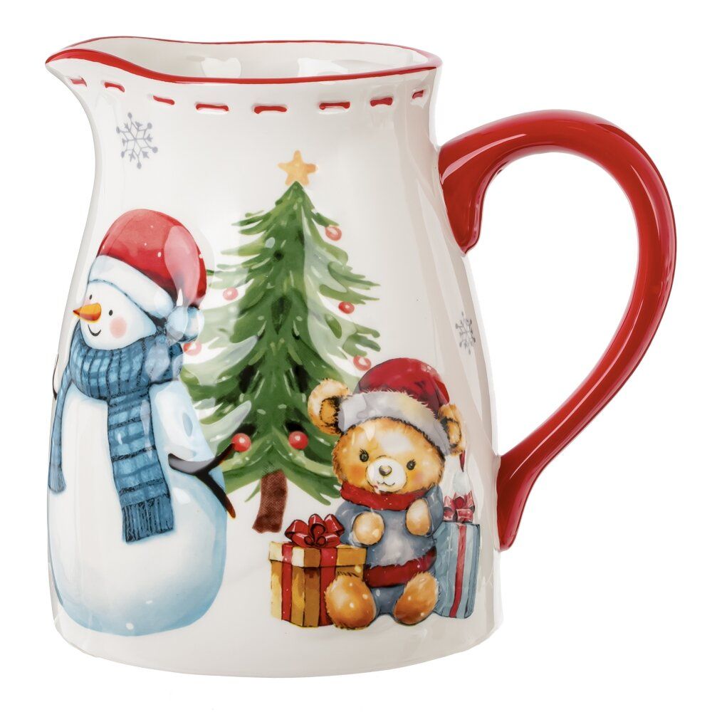 GAEM Кувшин "Веселый Новый год", 1400 мл, L18 W13 H17 см
