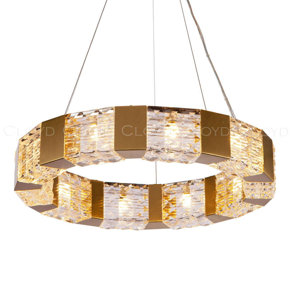 Люстра Cloyd CORUND-A C10 / Ø60 см - латунь (арт.10953)