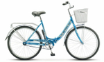 Велосипед 26" STELS  Pilot-810 р.19" Морская волна  (сталь/корзинка)