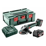 Машина шлифовальная угловая аккумуляторная Metabo W18 L9