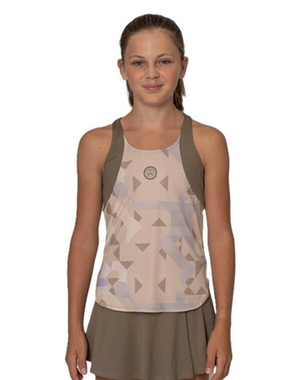 ОДЕЖДА ДЛЯ ТЕННИСА Девочки, Майка BIDI BADU PARIS 2025 .