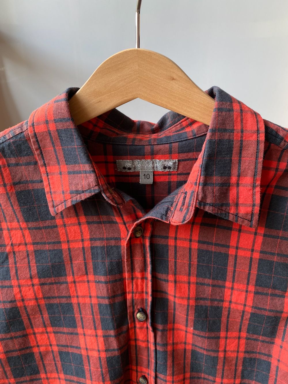 Хлопковая рубашка Bonpoint, 140