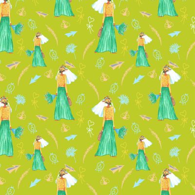 Жирафик невеста