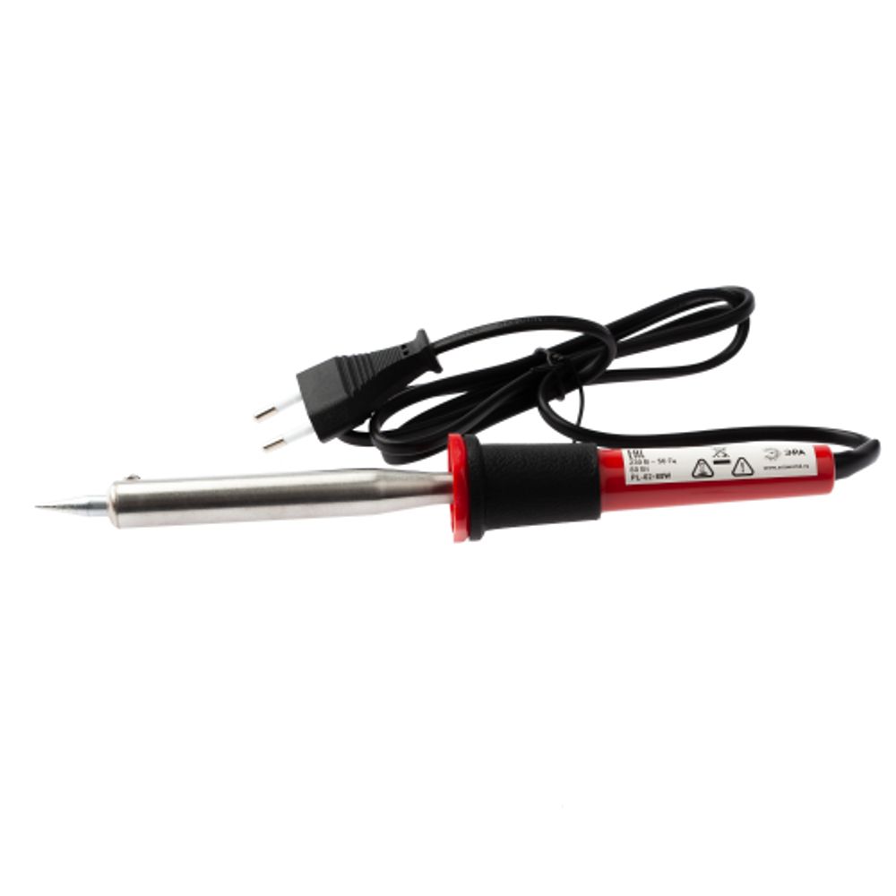 Паяльник ЭРА Лидер с 2-компонентной рукояткой, жало Long life 230 В 80 Вт