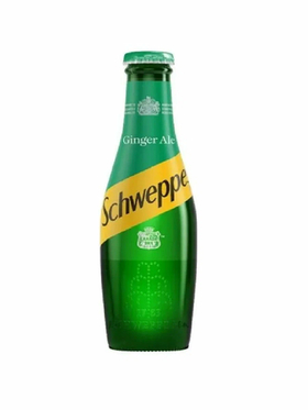 Schweppes Canada Dry Ginger Ale, стекло 200мл