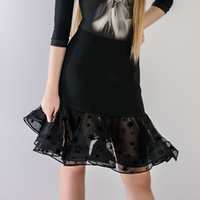 U-LA 4-03-01 | Юбка для тренировок. Латина. | Vasileva Dance