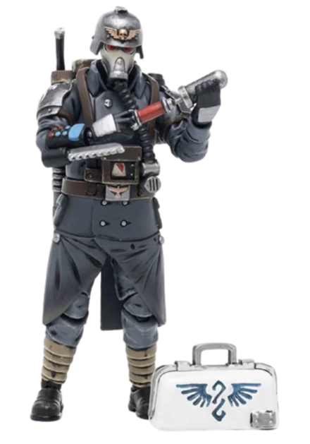 Фигурка Warhammer 40K Astra Militarum Death Korps of Krieg Veteran Squad Guardsman Medic