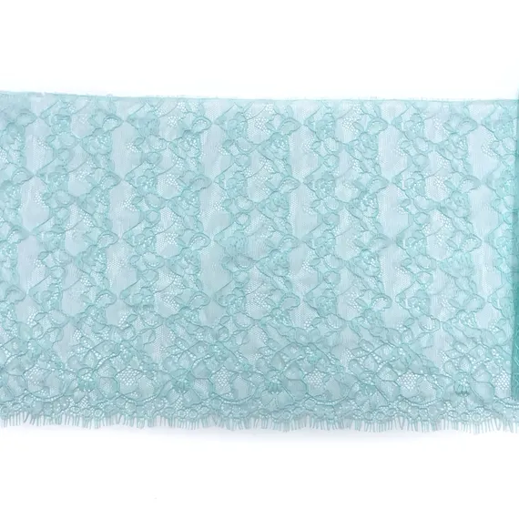 Кружево реснички ментол (26*150 см)
