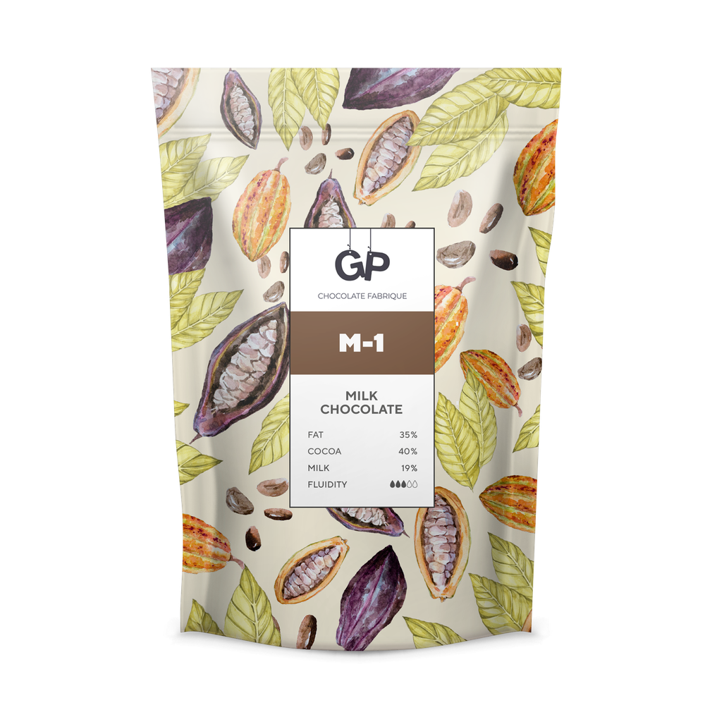 Молочный шоколад GP (М-1) Cacao 40% 250 гр.