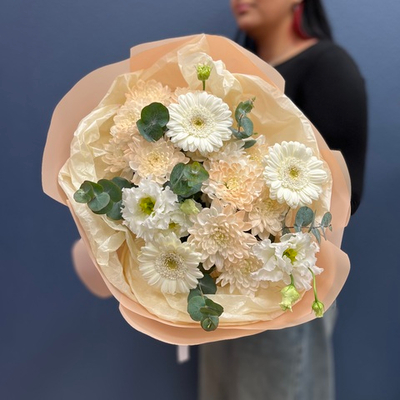 Букет "Молочный рассвет" #42