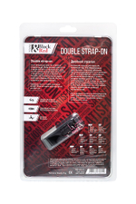 Страпон на креплении Black&Red черный 24 см