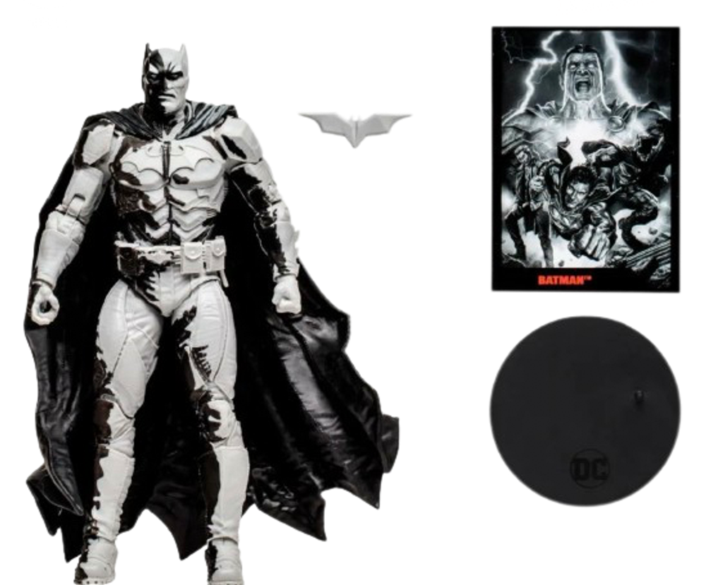 Фигурка с комиксом Batman Line Art Gold Label