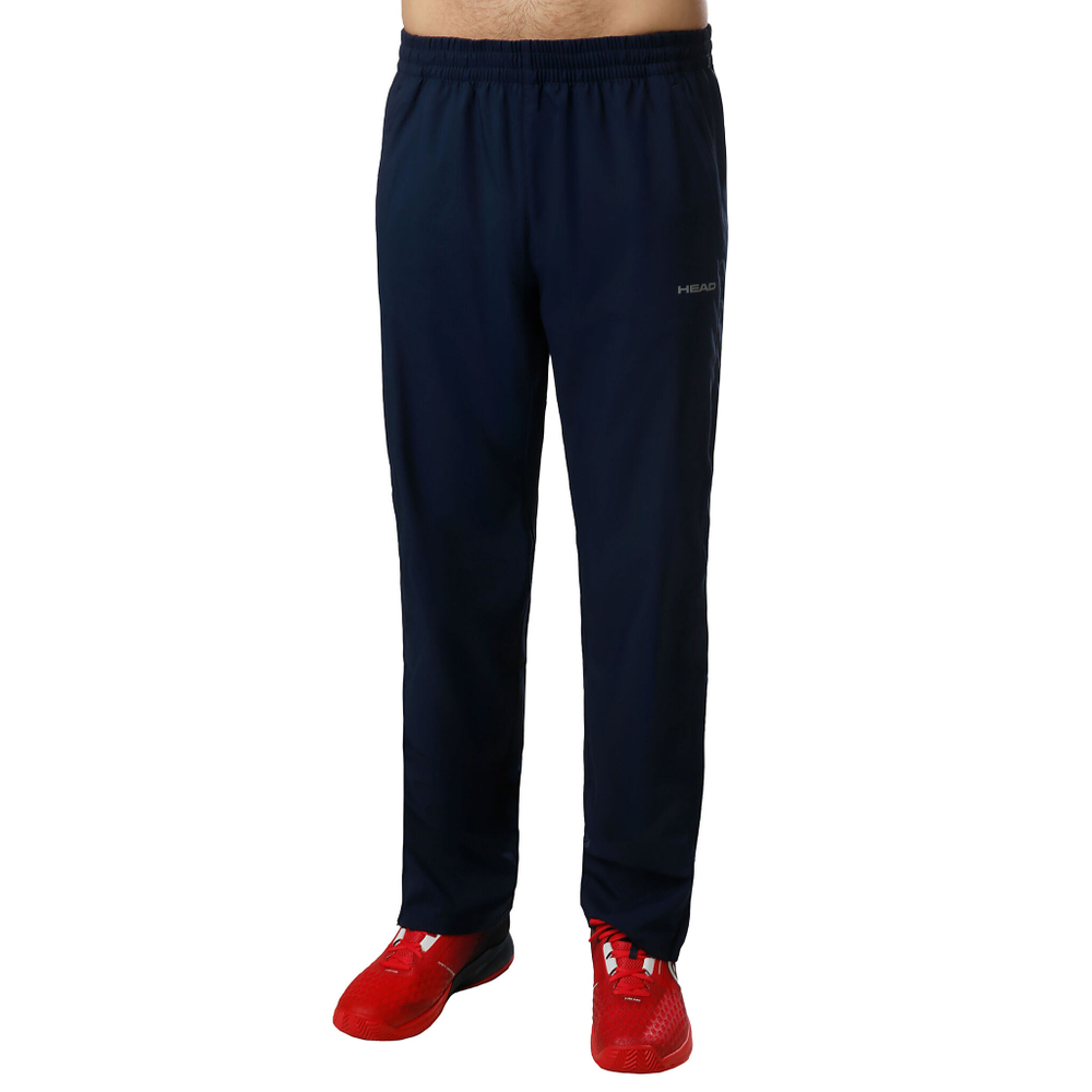 Мужские теннисные штаны HEAD Club Training Pants Men - Dark Blue, Silver