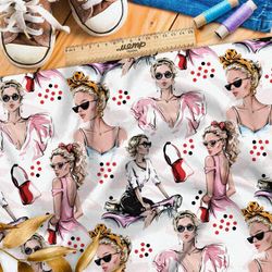 Ткань бифлекс фотографии стильной модели