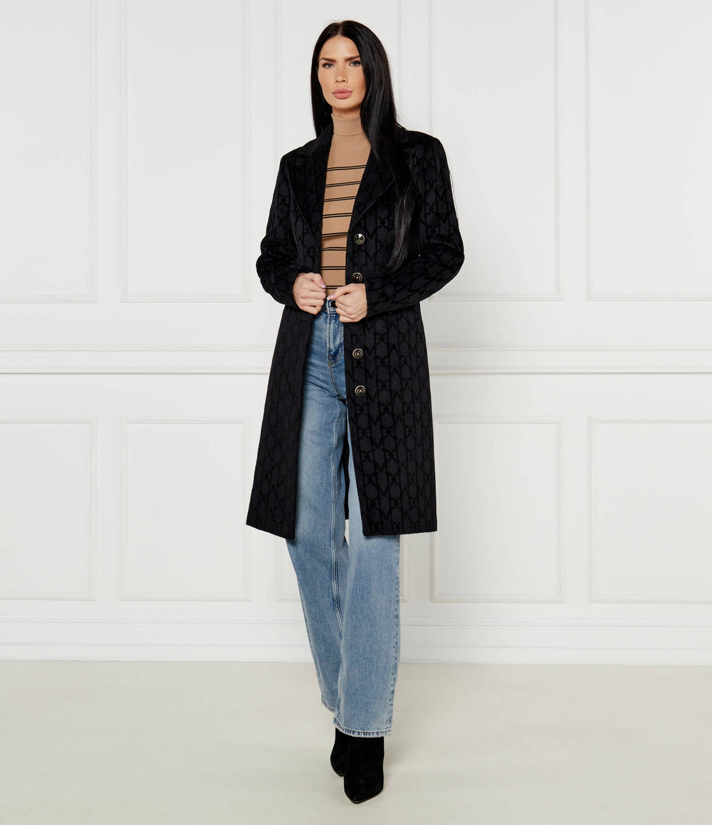 Шерстяное пальто LINDA Marciano Guess - черный(4BGL03 7177A)