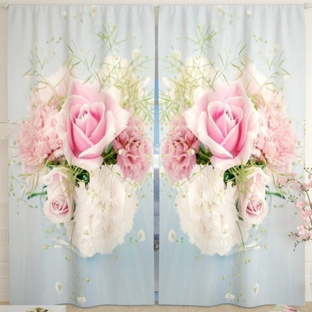 Фотошторы "РД. НЕЖНЫЙ БУКЕТ", Россия.