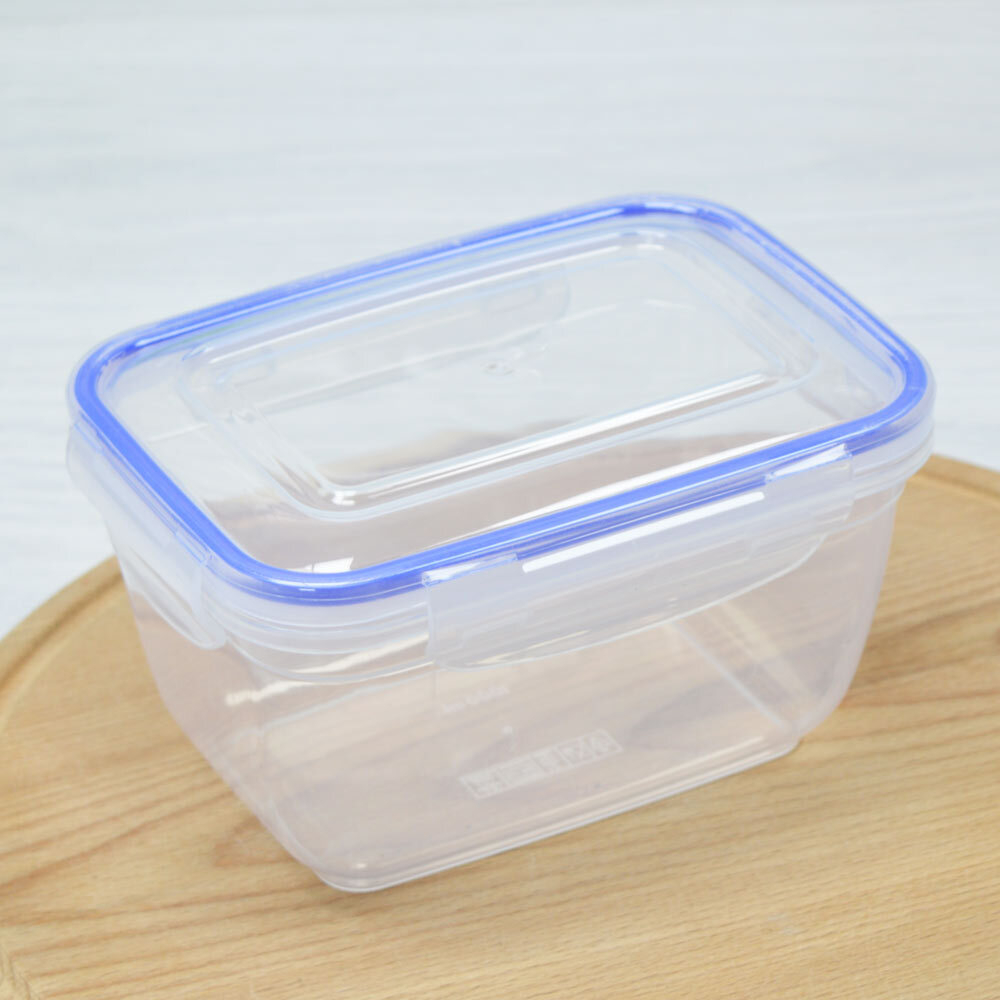 Контейнер для продуктов 1л герметичный прямоугольный глубокий