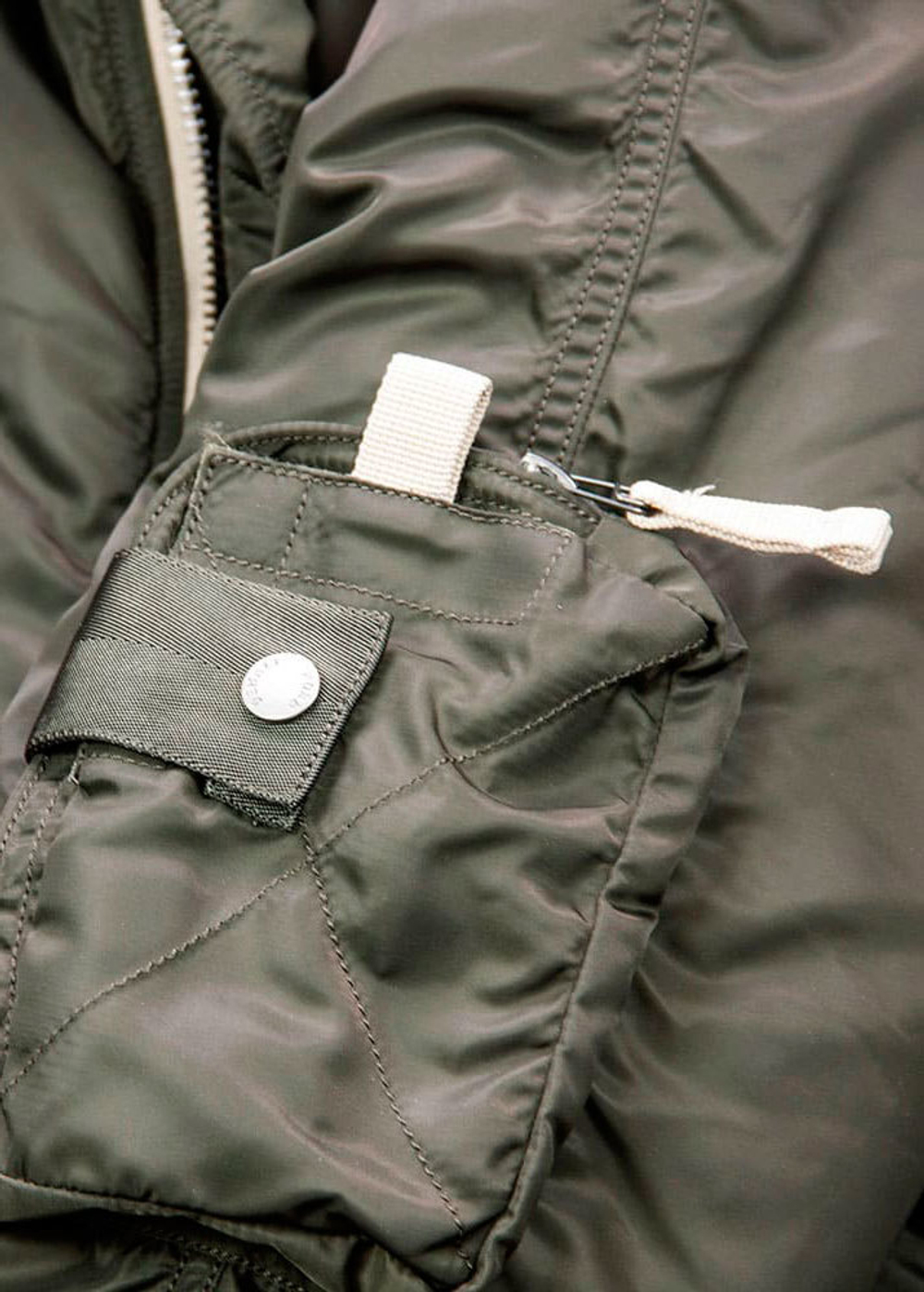 Куртка зимняя мужская Denali Husky Military (т. олива - beluga)
