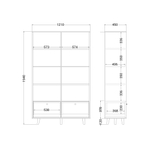 Стеллаж TW178